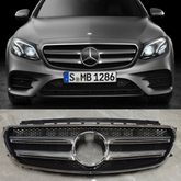 Show Grill (Without Camera Hole) 2138880223 A2138880223 Compatible With Mercedes Benz E-Class (W213) (2016-2019) Tag No.71